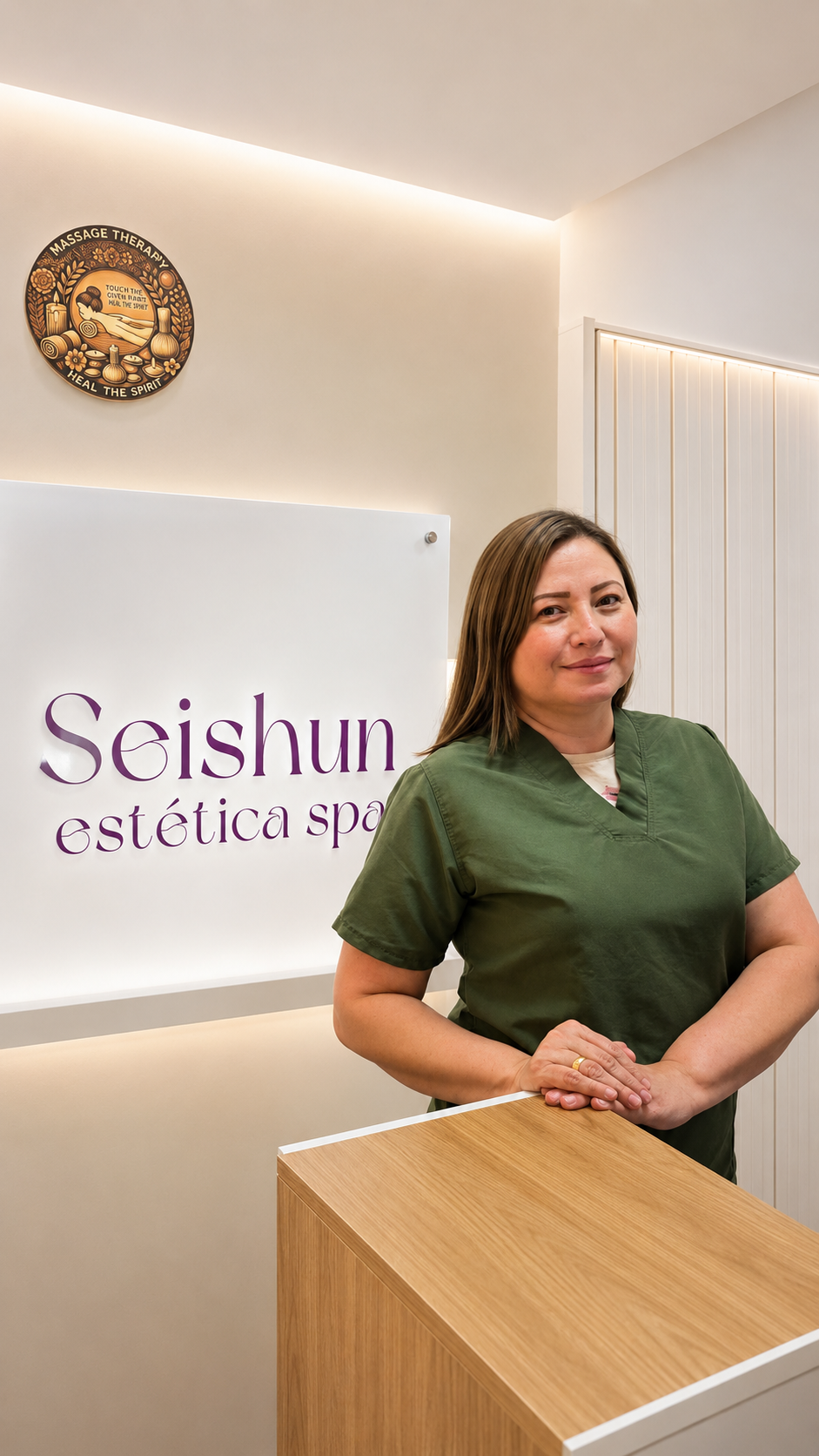 Esteticista facial profesional de Seishun Estética en Bogotá
